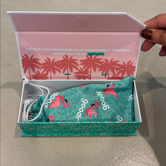 CCO! NIB Goodr Exclusive “Disco Desert Dust” Polarized Circle G Sunglasses - Picture 9 of 10